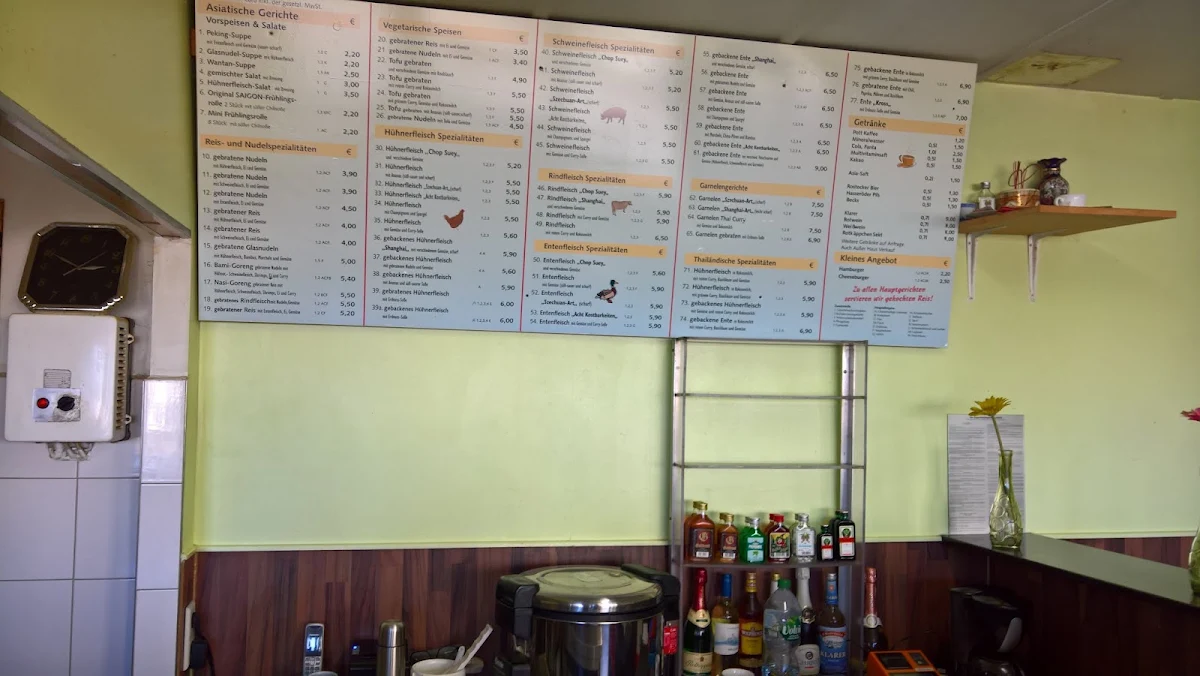 Speisekarte, Bistro Saigon