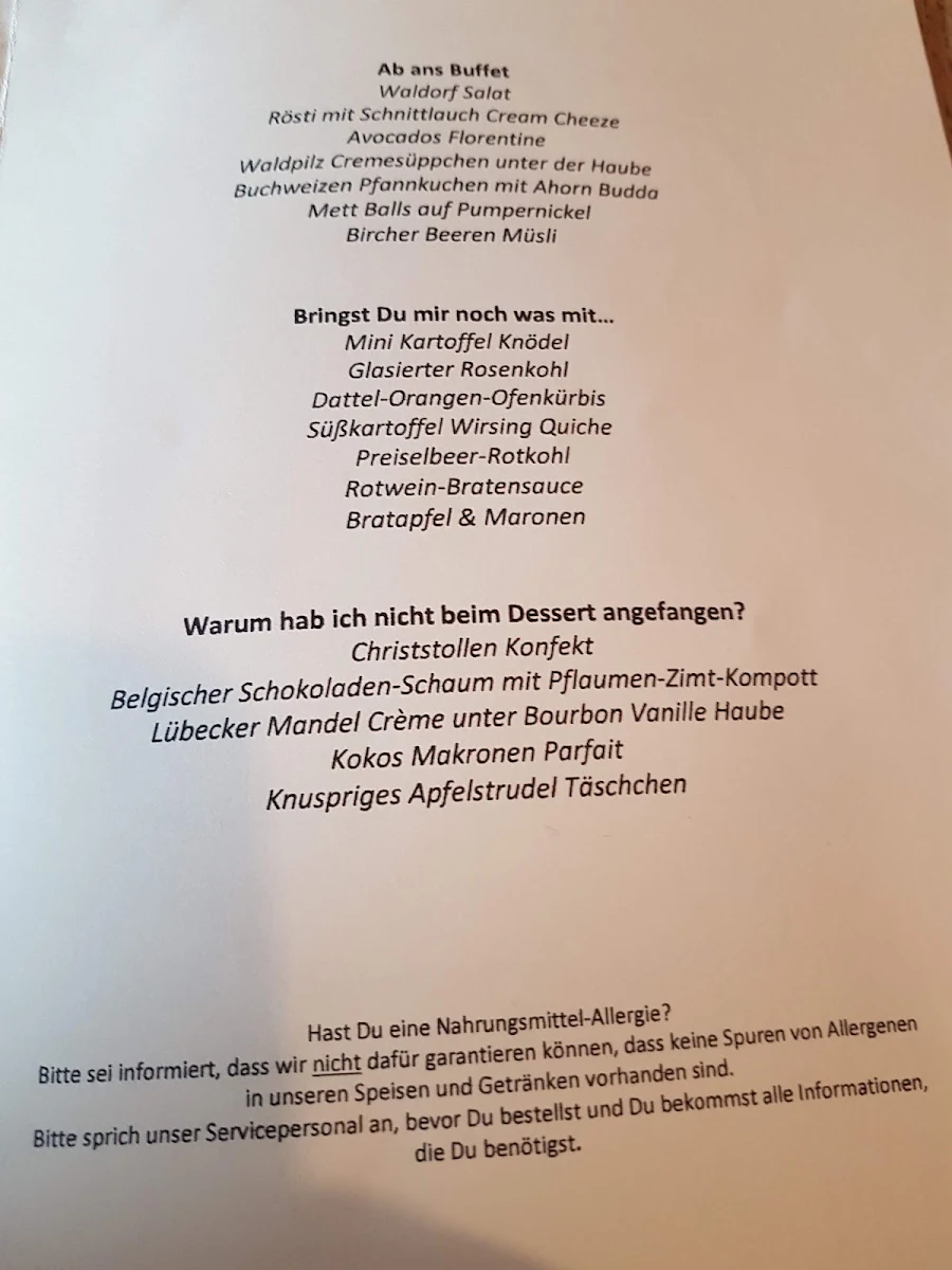 Speisekarte photo 9