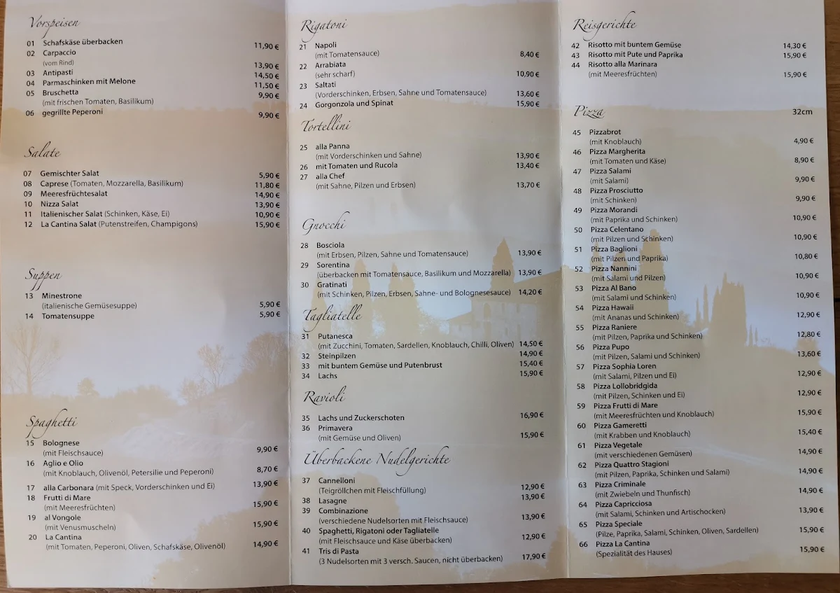 Speisekarte photo 1