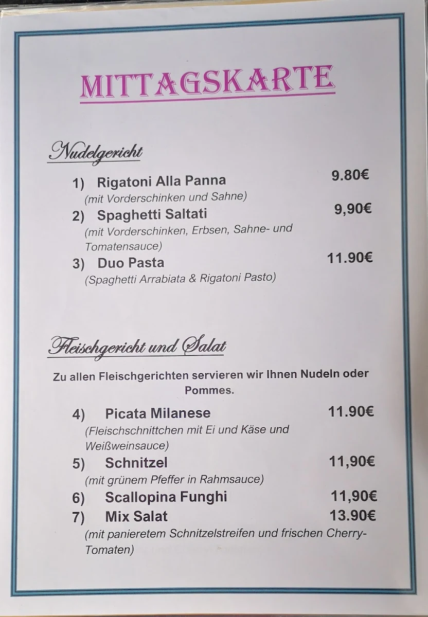 Speisekarte photo 3
