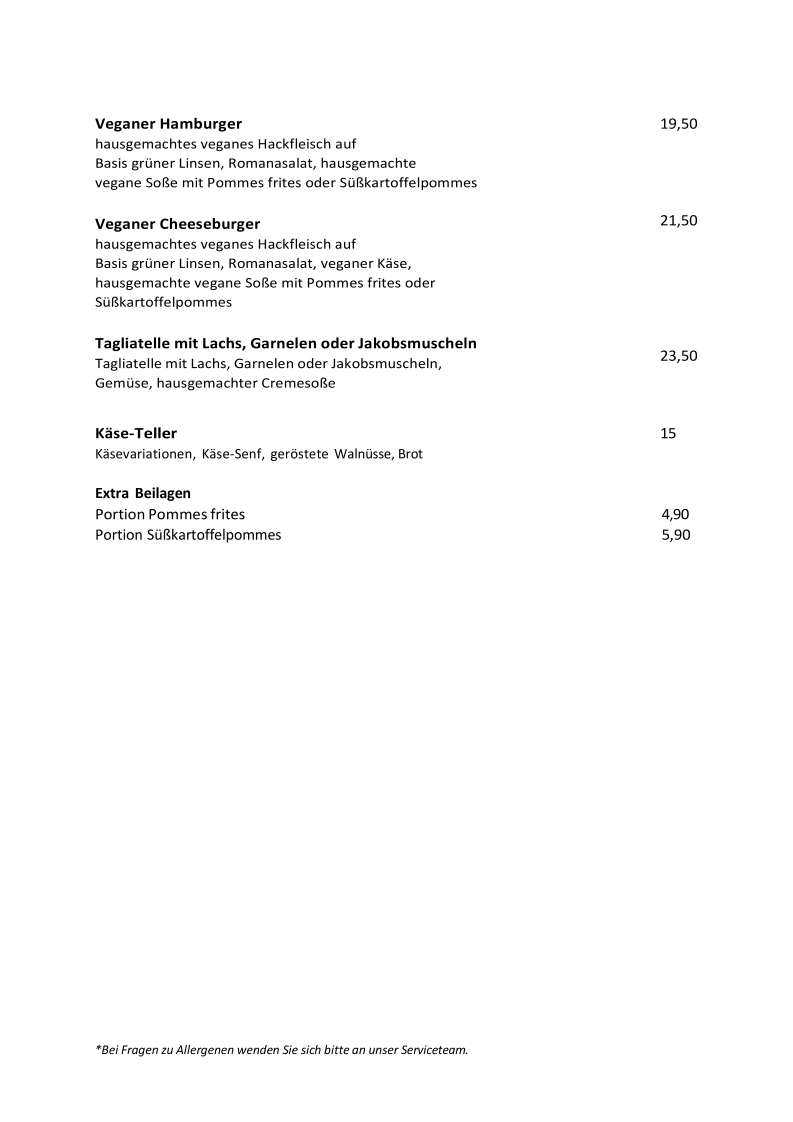 Speisekarte photo 6