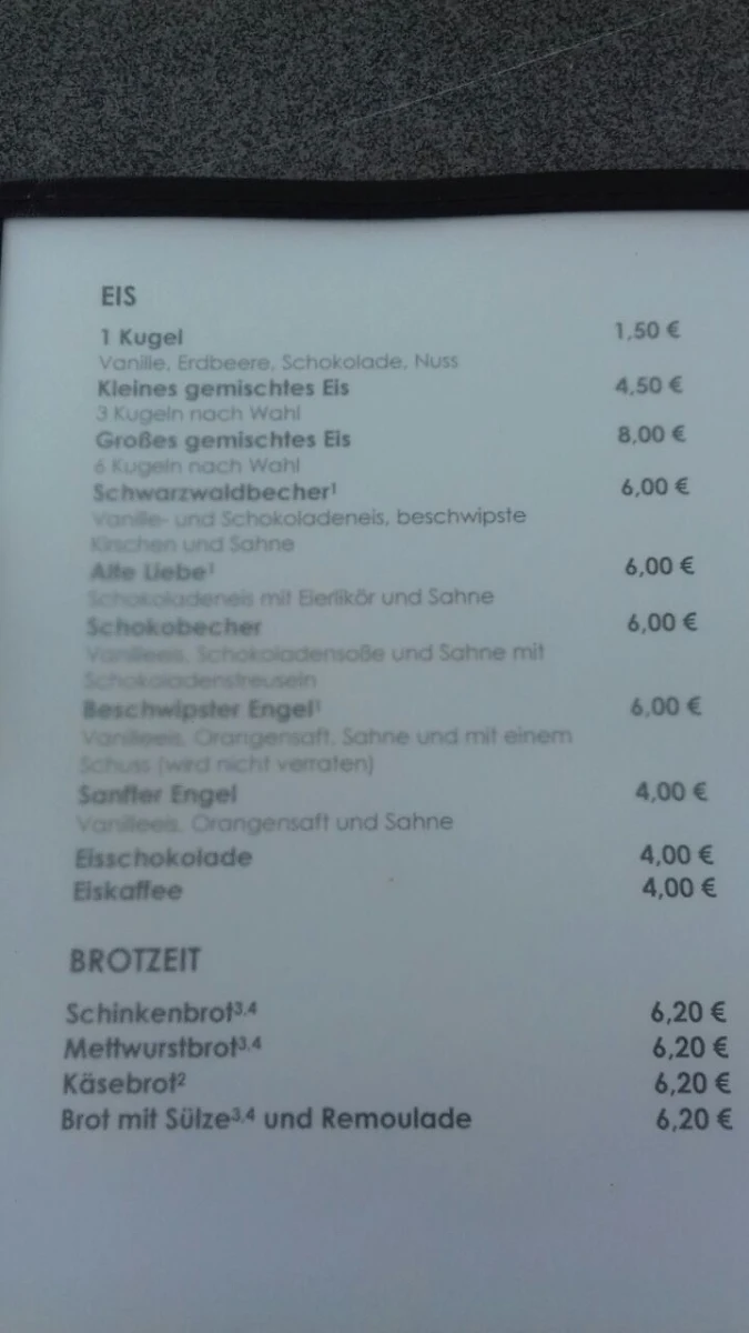 Speisekarte photo 7
