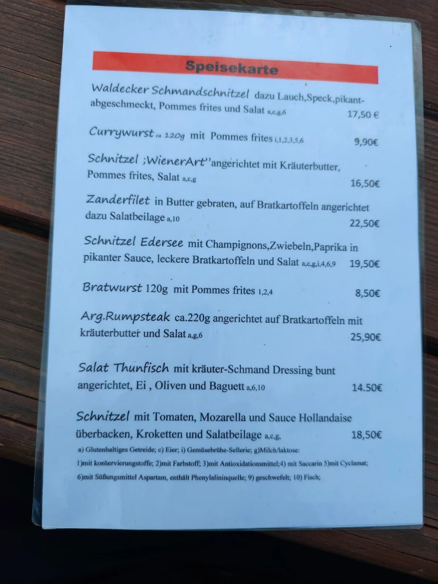 Speisekarte photo 1