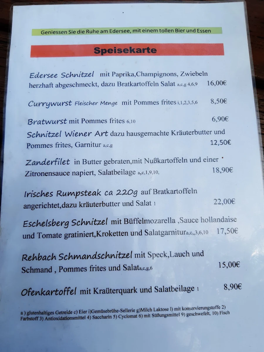 Speisekarte photo 3