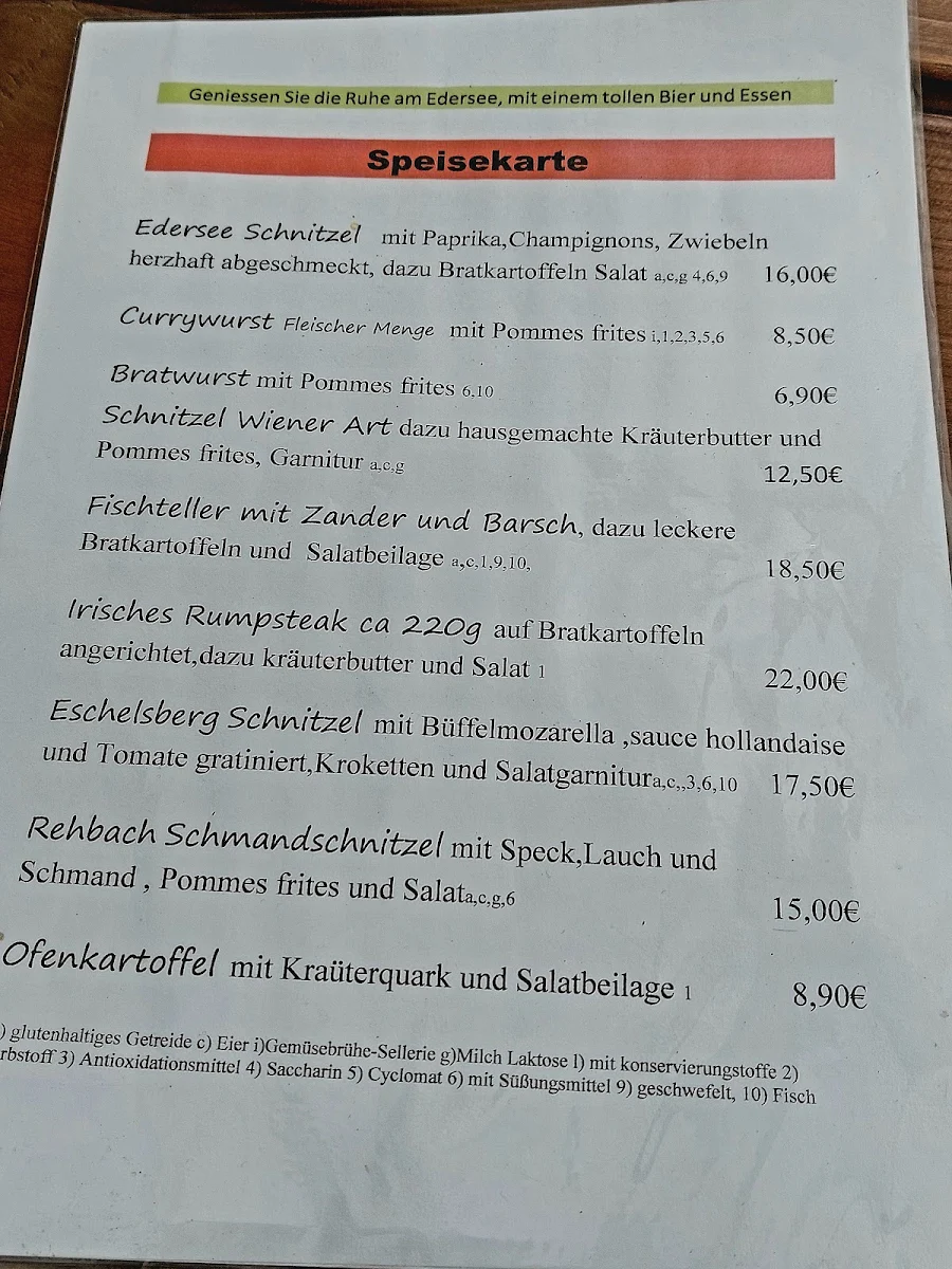 Speisekarte photo 4