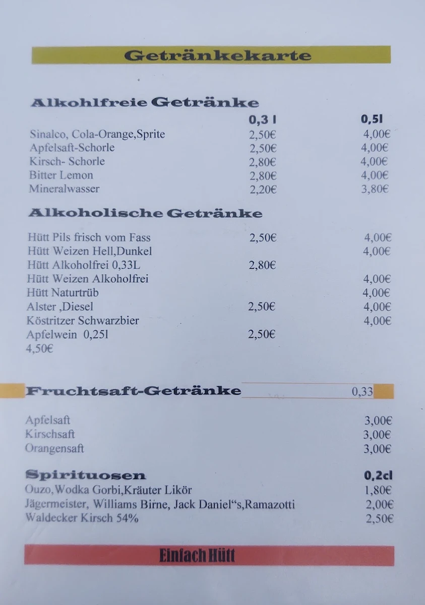 Speisekarte photo 6