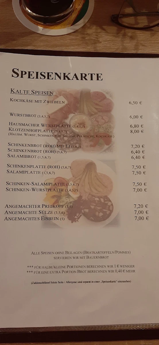 Speisekarte photo 3