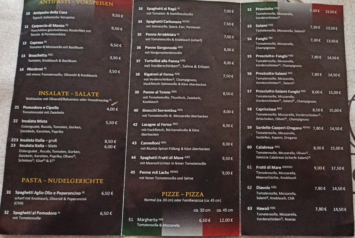 Speisekarte photo 6