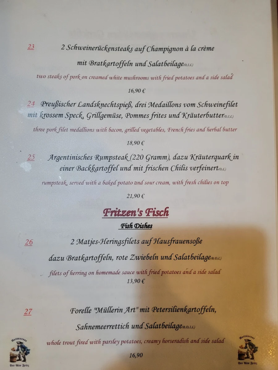 Speisekarte photo 2