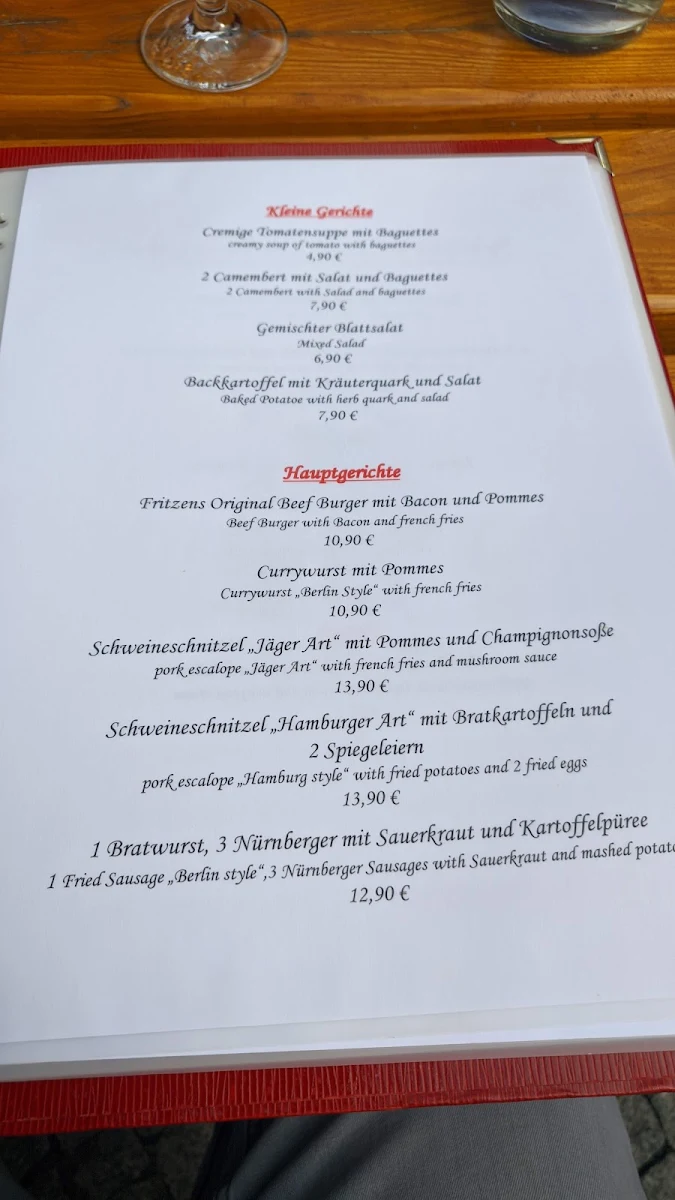 Speisekarte photo 6