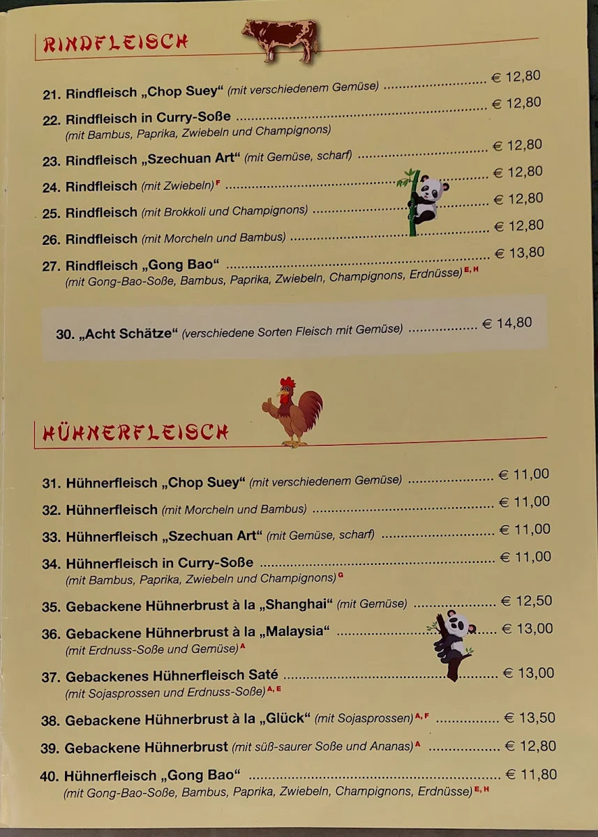Speisekarte photo 1