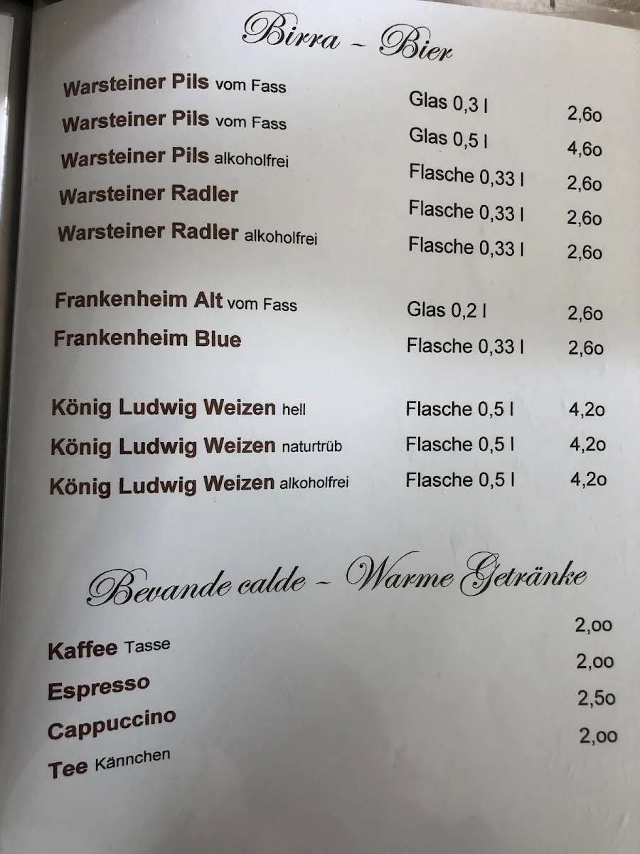 Speisekarte photo 4