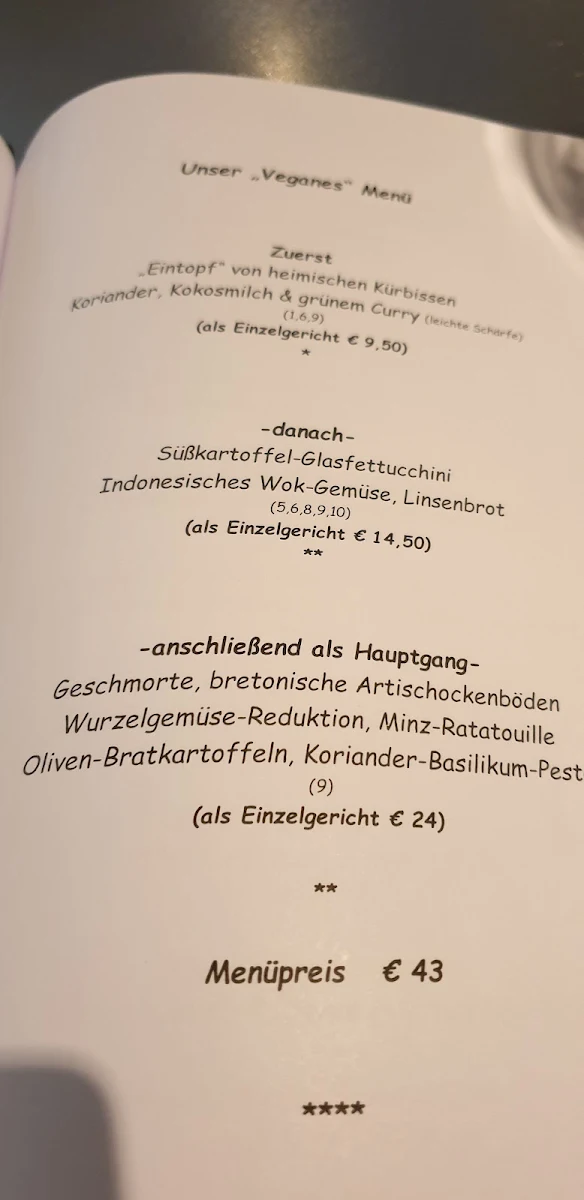 Speisekarte photo 2