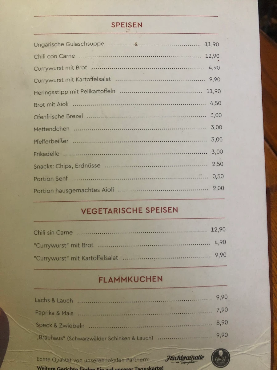 Speisekarte photo 3