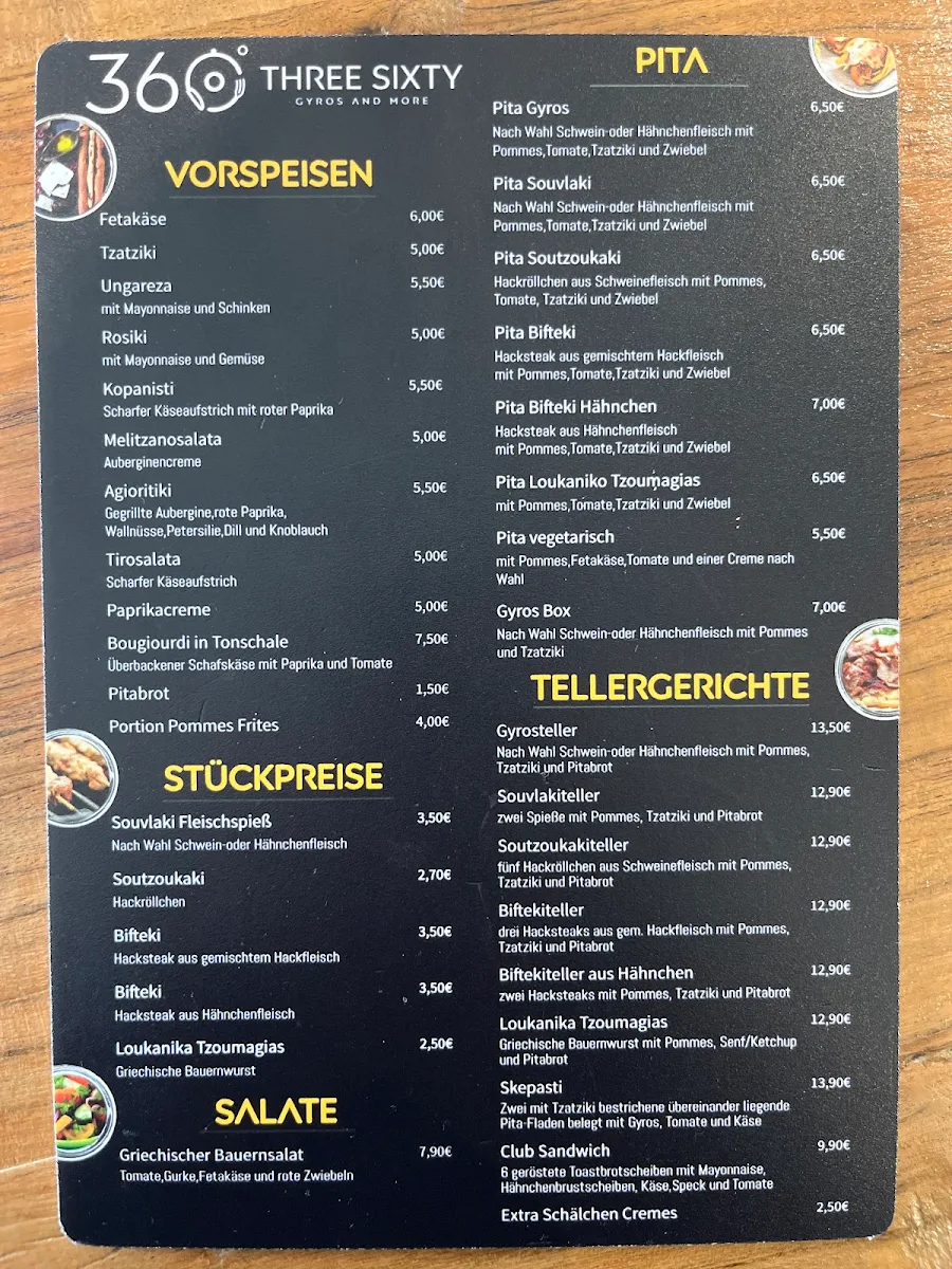 Speisekarte photo 3