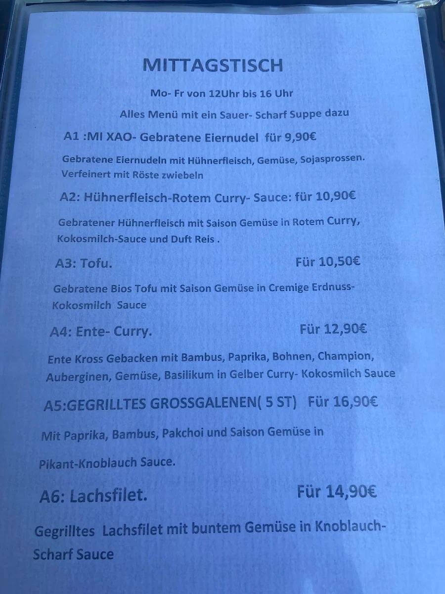 Speisekarte photo 1