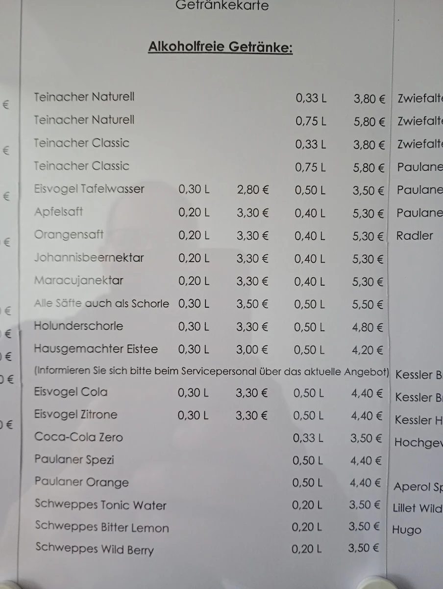 Speisekarte photo 5