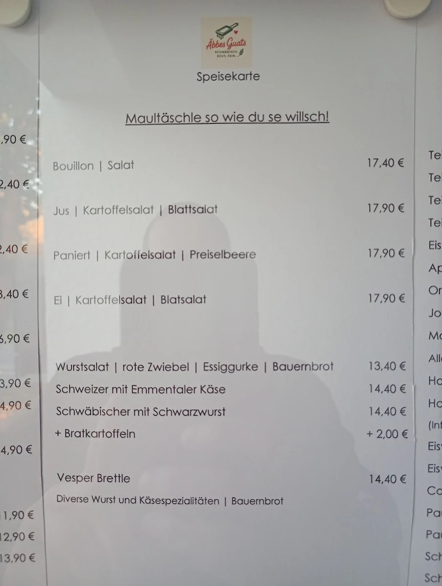 Speisekarte photo 6