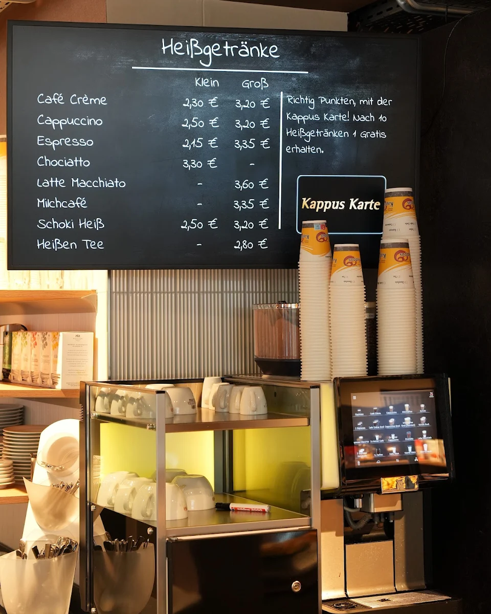 Speisekarte, Bäckerei Kappus