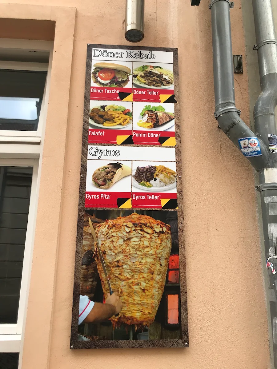 Speisekarte, Pizzeria Santa Maria