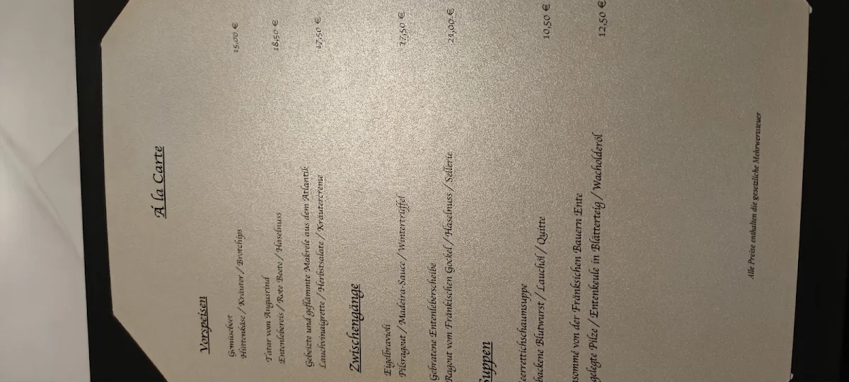 Speisekarte photo 5