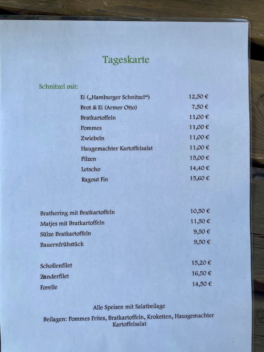 Speisekarte photo 3