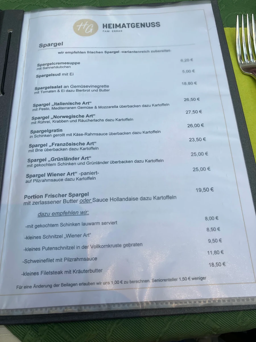 Speisekarte photo 4
