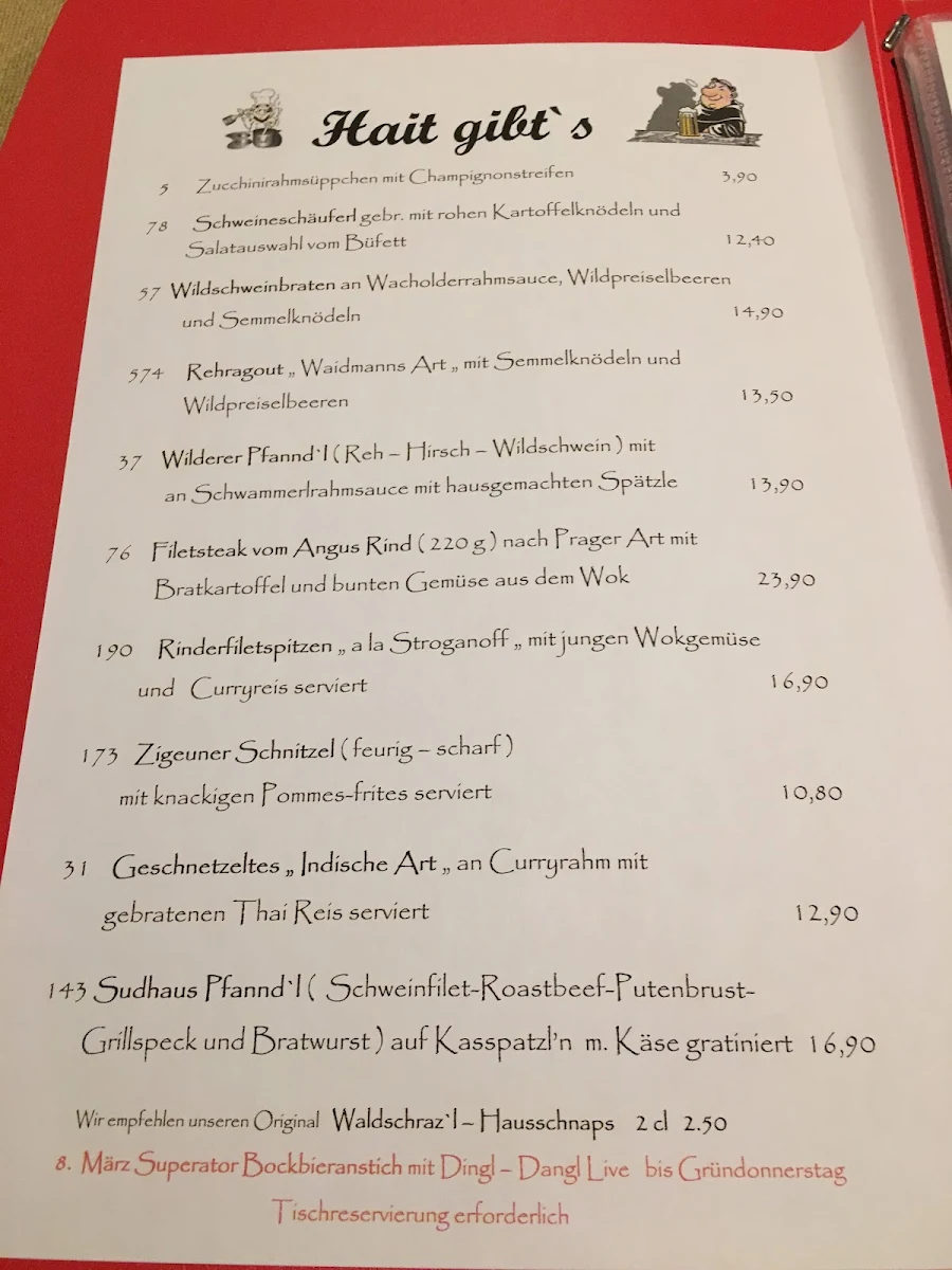 Speisekarte photo 9