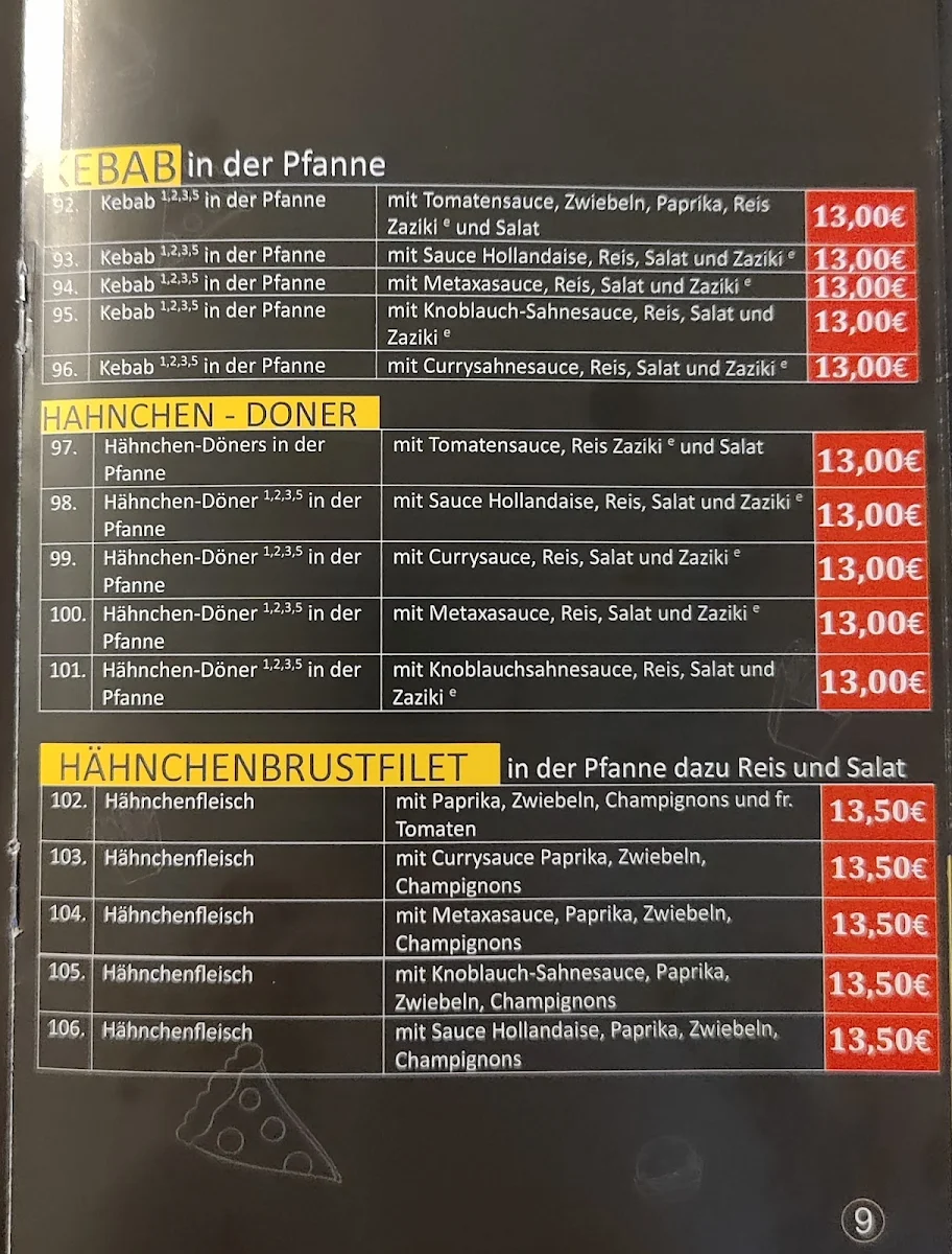 Speisekarte photo 3