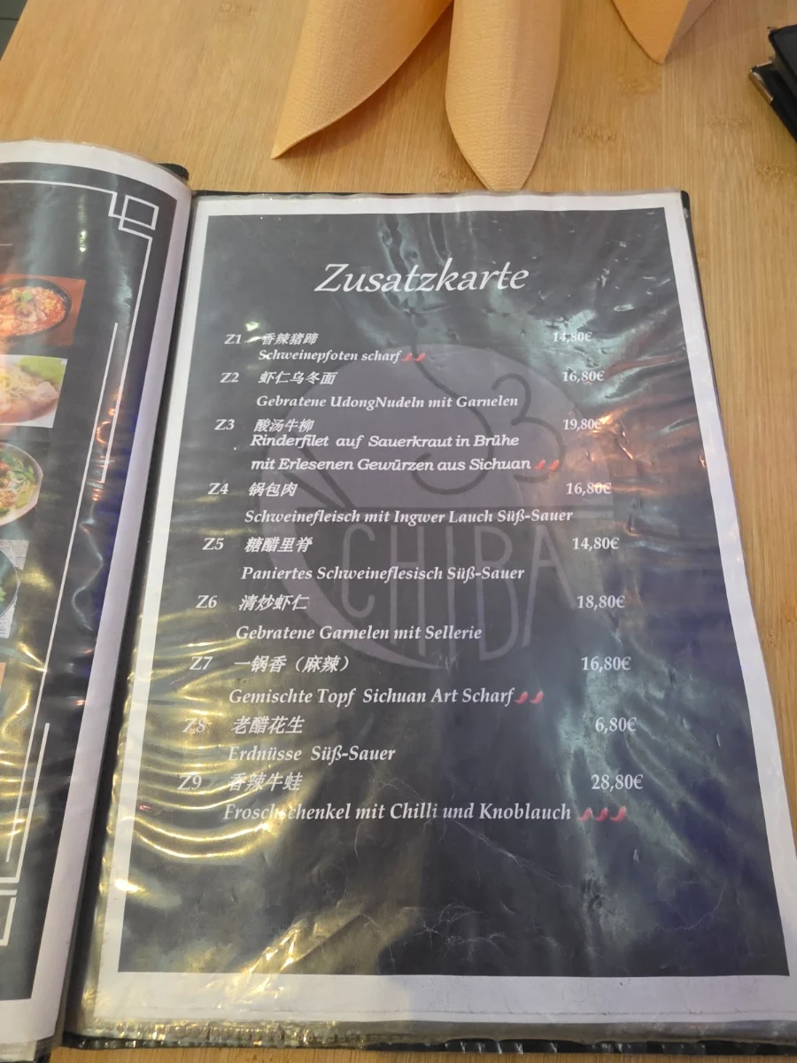 Speisekarte photo 9