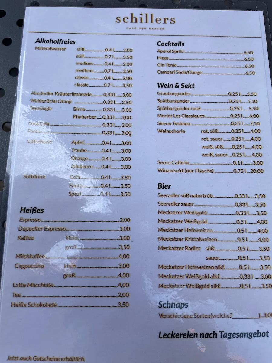 Speisekarte photo 3