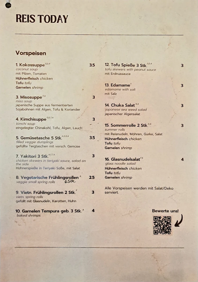 Speisekarte photo 6