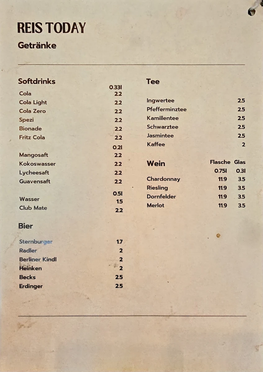 Speisekarte photo 7