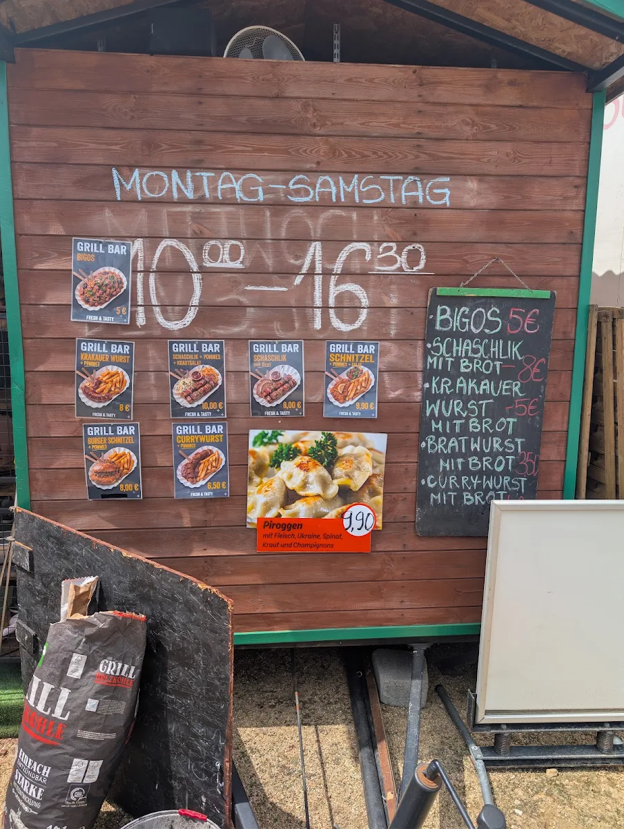 Speisekarte, Rancho Grill-Bar