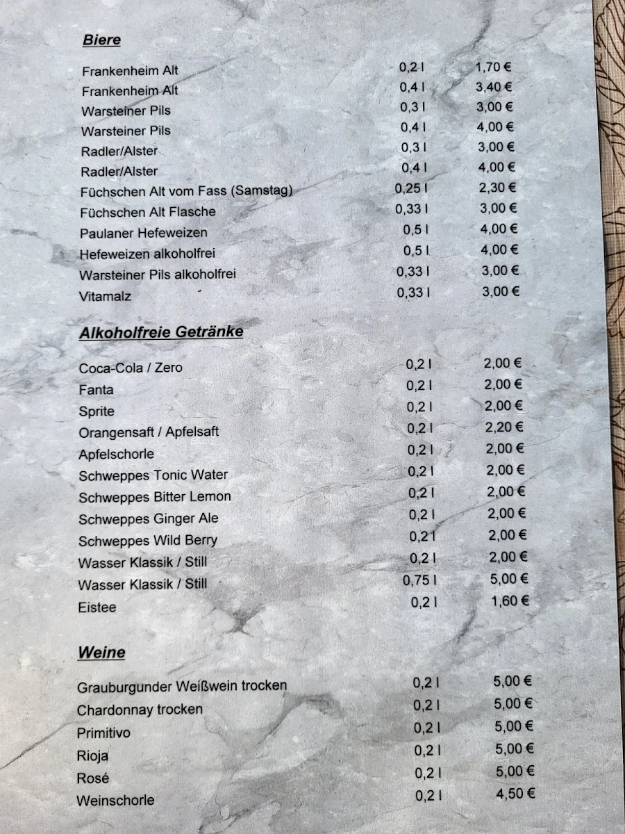 Speisekarte photo 4