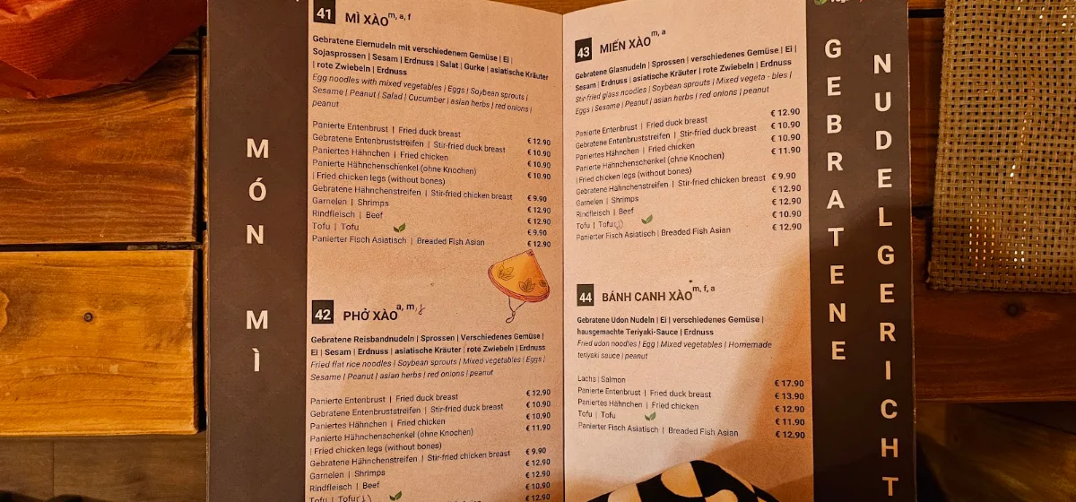 Speisekarte photo 2