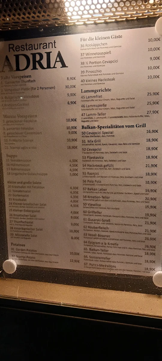 Speisekarte photo 1