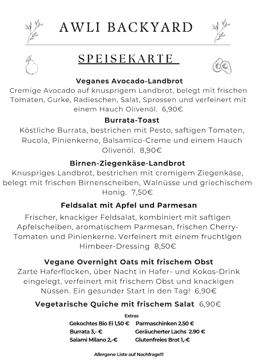 Speisekarte photo 2