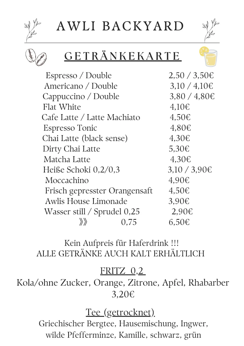 Speisekarte photo 3