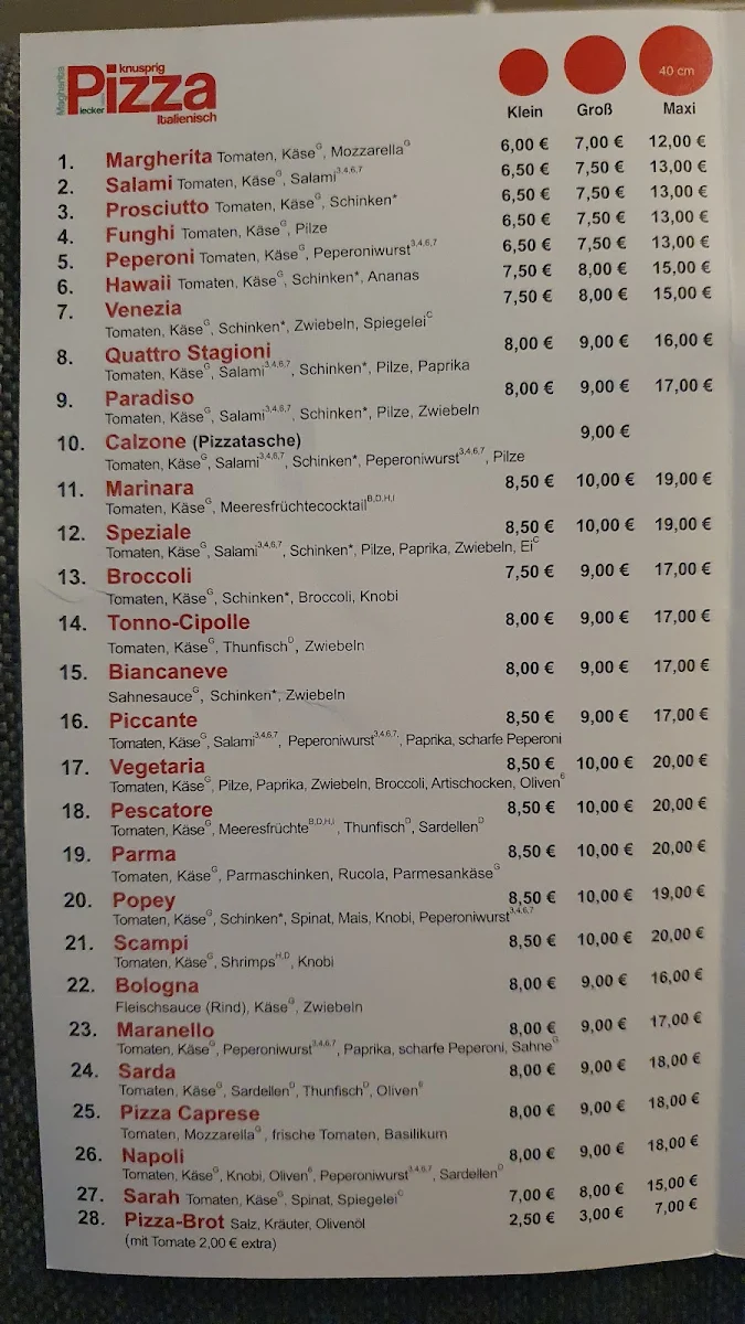 Speisekarte photo 4