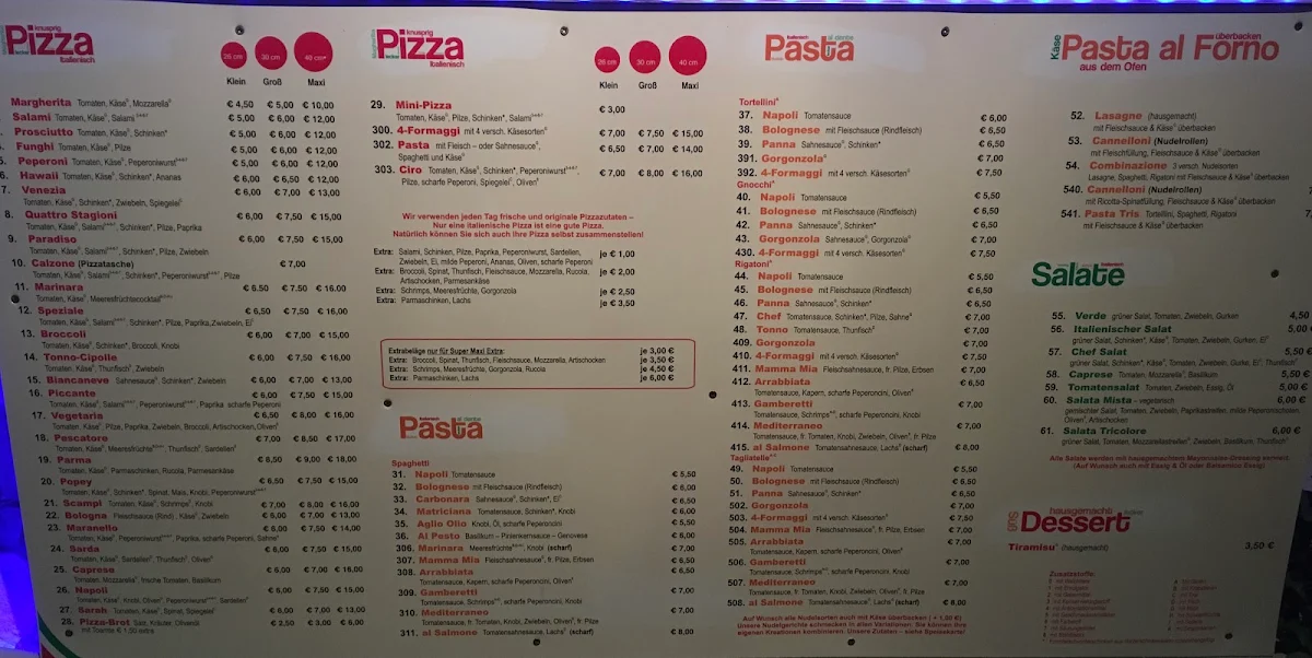 Speisekarte photo 9
