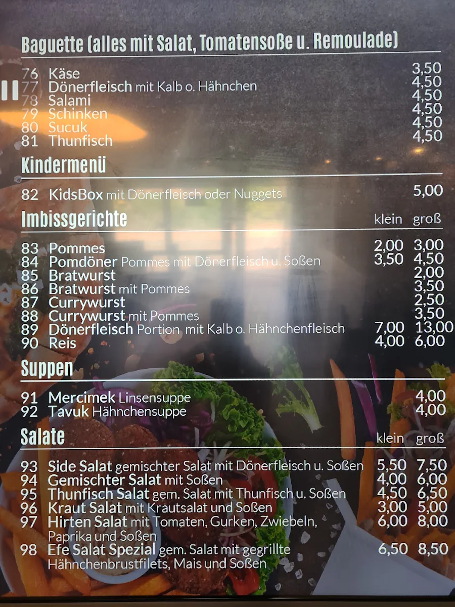 Speisekarte photo 3