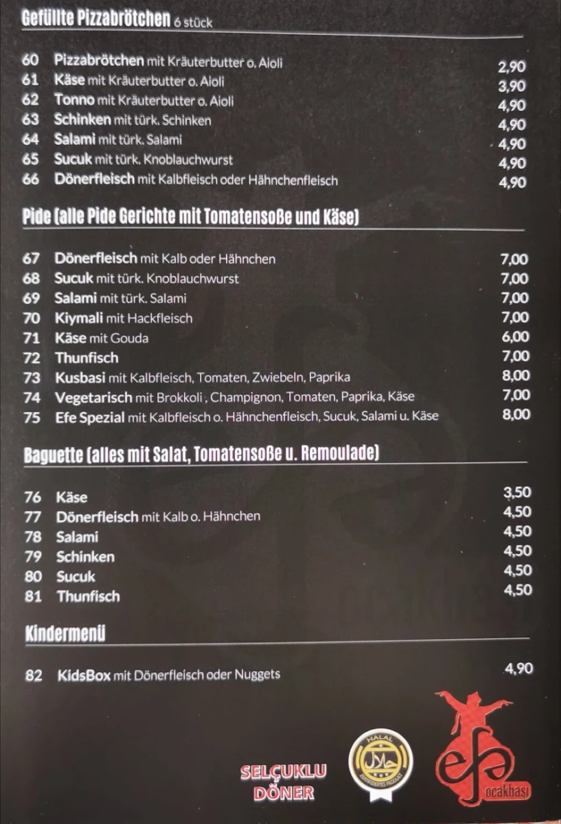 Speisekarte photo 7