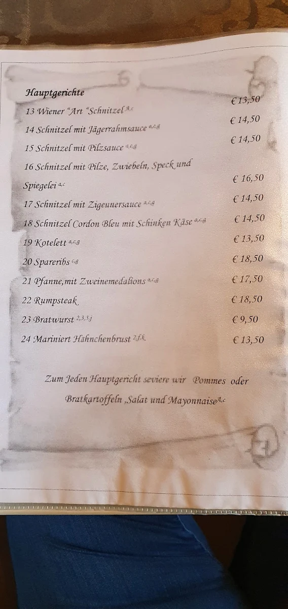 Speisekarte photo 3