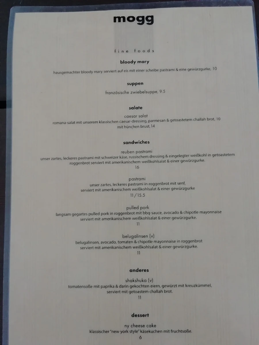 Speisekarte photo 8