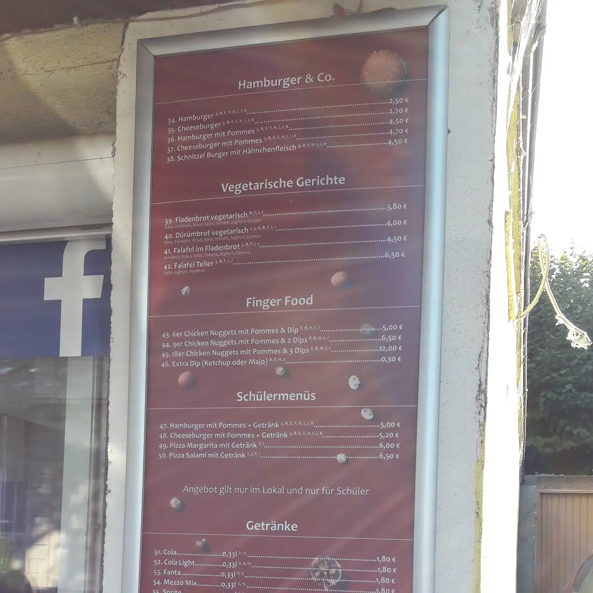 Speisekarte photo 4