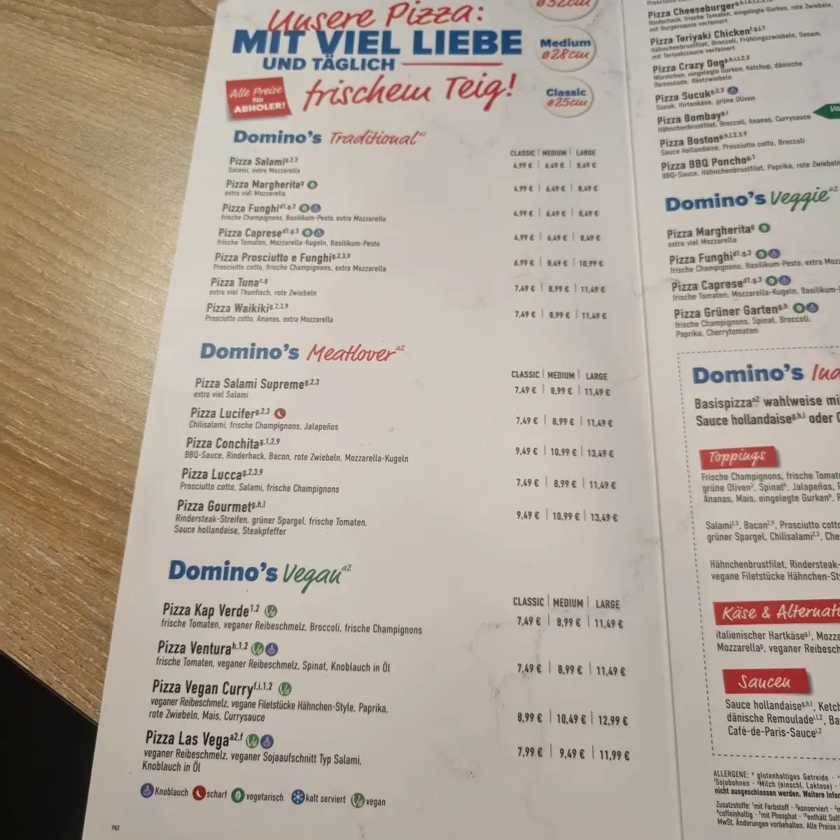 Speisekarte photo 2