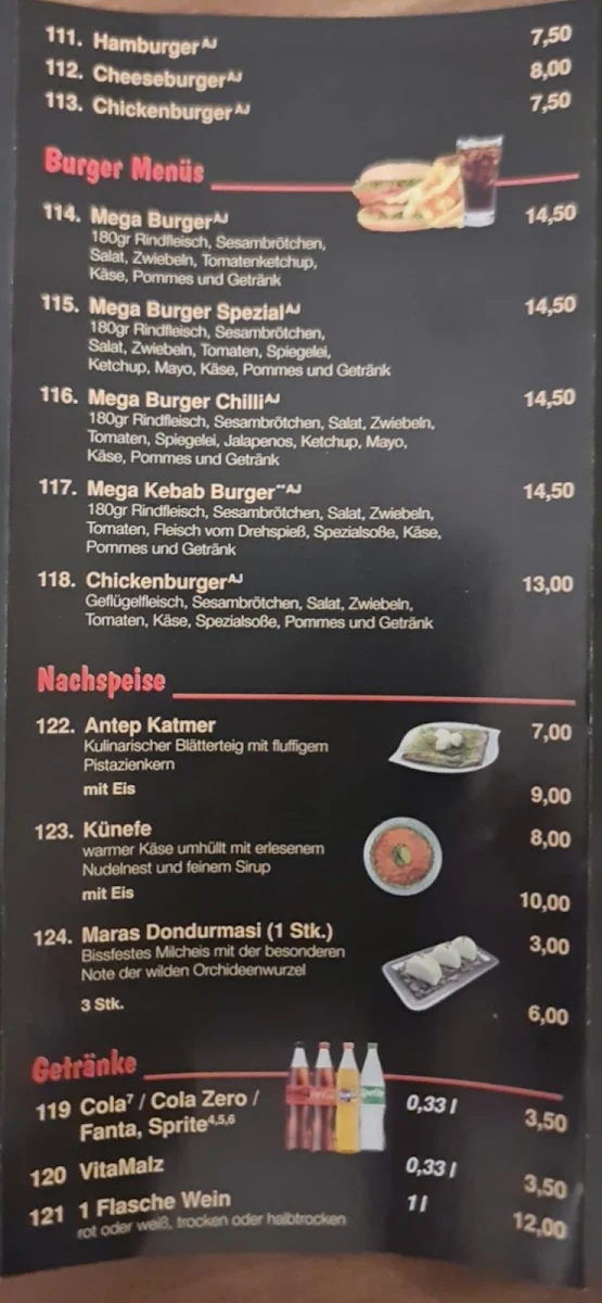 Speisekarte photo 6