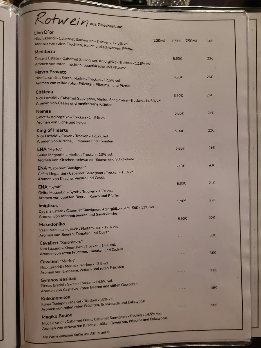 Speisekarte photo 5
