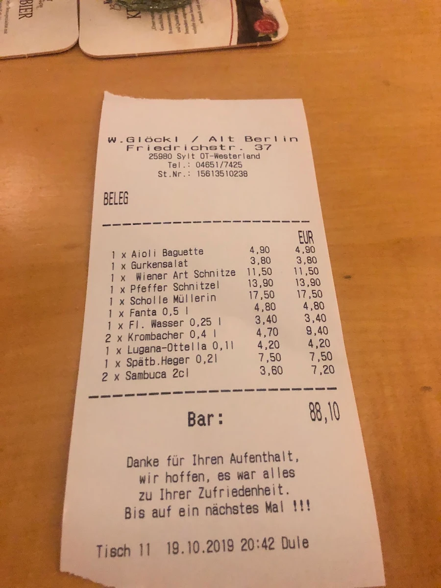 Speisekarte photo 10